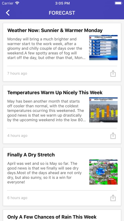 WCIA 3 Weather screenshot-4