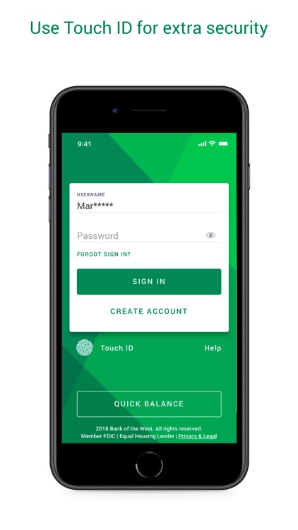 Bank of the West Mobile App