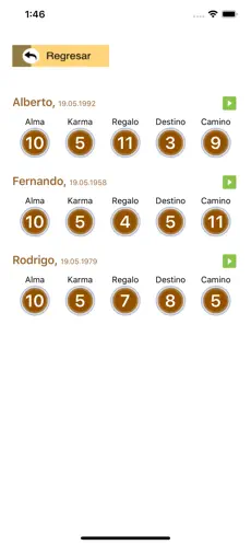 Captura de Pantalla 2 Numerología Tántrica iphone