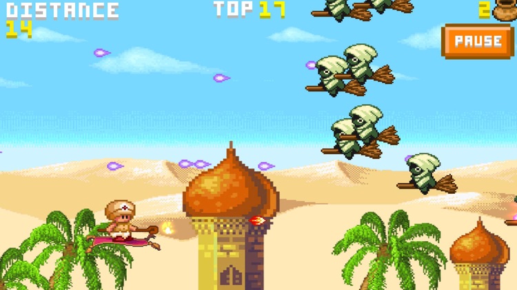 Flying Carpet Shooting