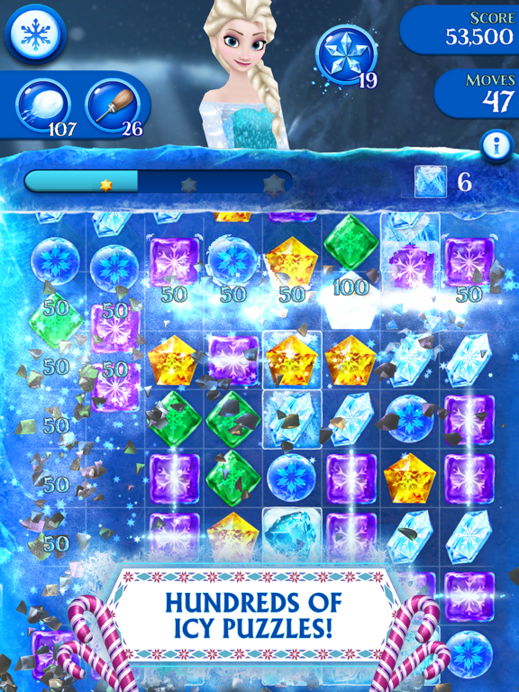 Frozen Free Fall screenshot
