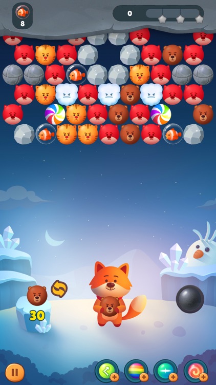 Fox Blaster - Bubble Shooter screenshot-4