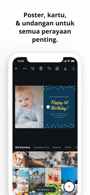 Canva Desain Logo Foto Kalase di App Store