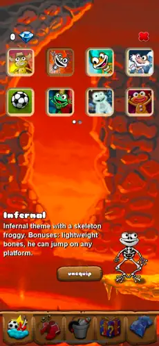 Screenshot 5 Froggy Jump iphone