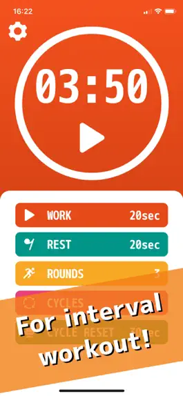 Game screenshot Workout Timer - HIIT, Tabata mod apk