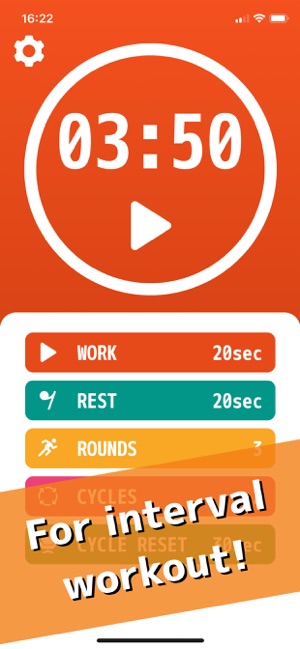 Workout Timer - HIIT, Tabata(圖1)-速報App