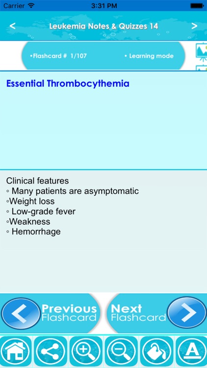 Leukemia Test Bank App : Q&A