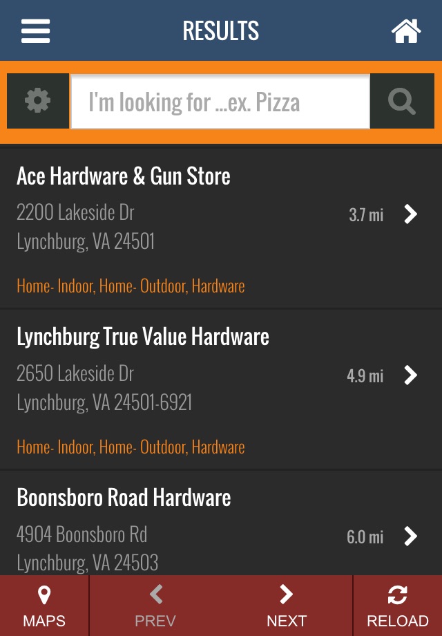 Buy Local App screenshot 2