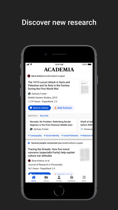 How to cancel & delete Academia.edu from iphone & ipad 2