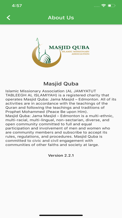 How to cancel & delete Masjid Quba - Edmonton from iphone & ipad 2