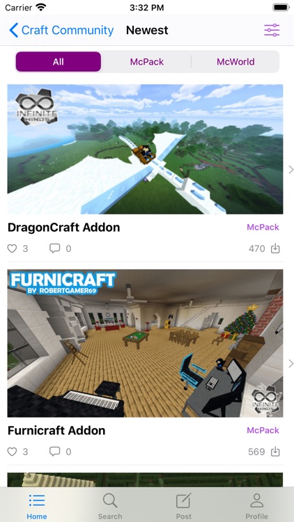 Addons for Minecraft Community