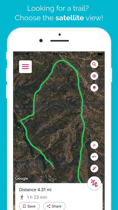 Just Draw It! Route planner screenshot 4