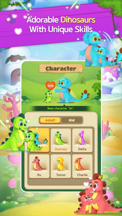 Bubble Shooter: Dino Friends