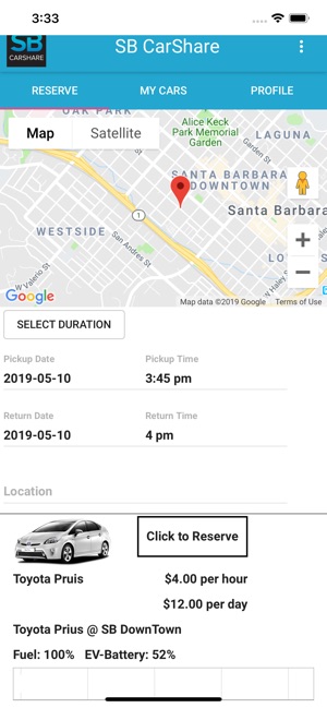 Santa Barbara Car Share(圖1)-速報App