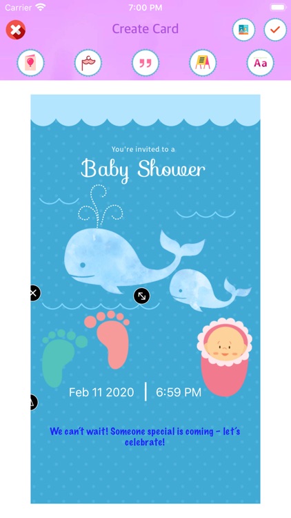 Baby Shower Invitation Makers screenshot-7