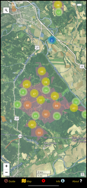 Ohio Mushroom Forager Map!(圖3)-速報App