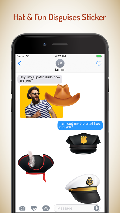 Hat Sticker Emojis screenshot 3