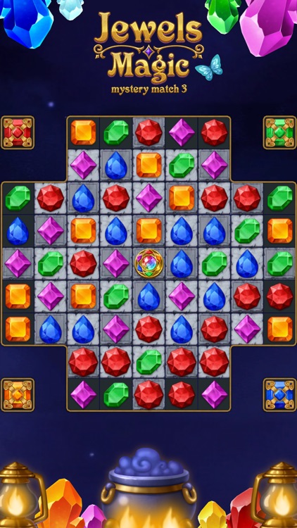Jewels Magic: Mystery Match3
