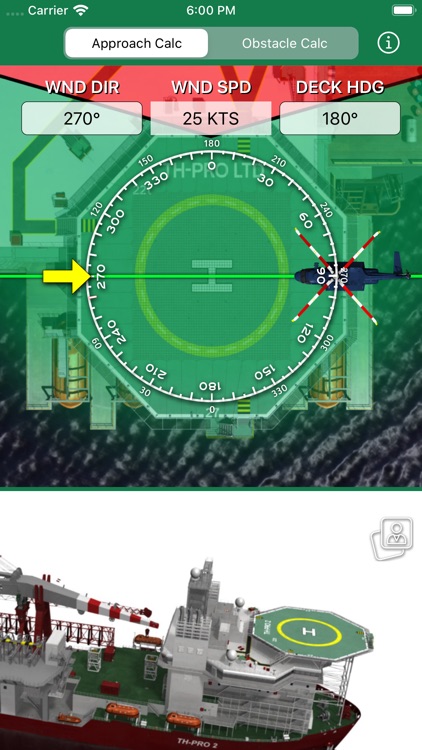 Offshore Safe Approach Calc