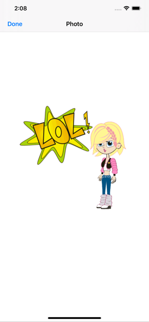 Izzy Animated Girl Stickers(圖4)-速報App