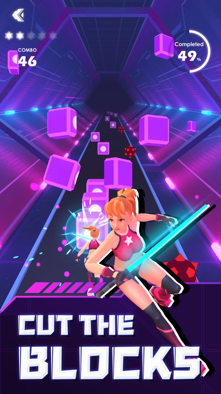Beat Sword - Rhythm Game Hack screenshot 5 - iOS game interface