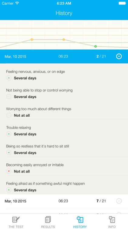 Anxiety Test GAD-7 screenshot-3