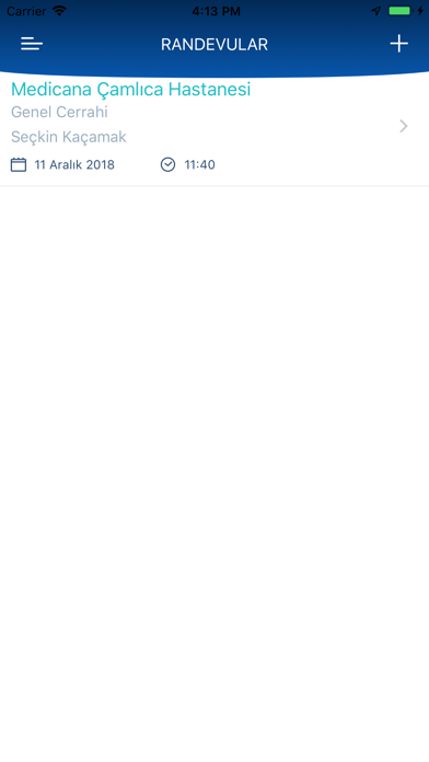 Medicana Mobil Uygulaması screenshot 3