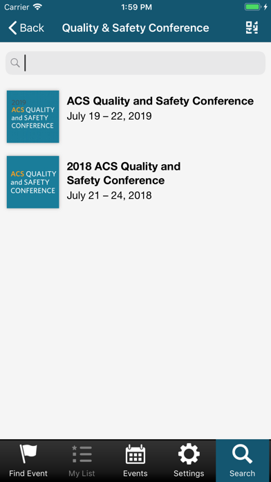 ACS QS Conference screenshot 2
