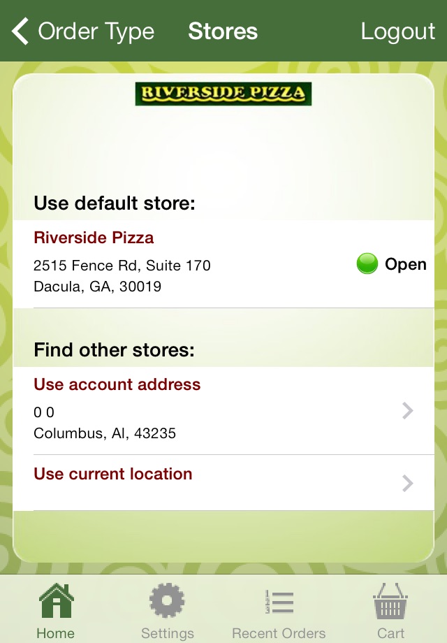 Riverside Pizza screenshot 2
