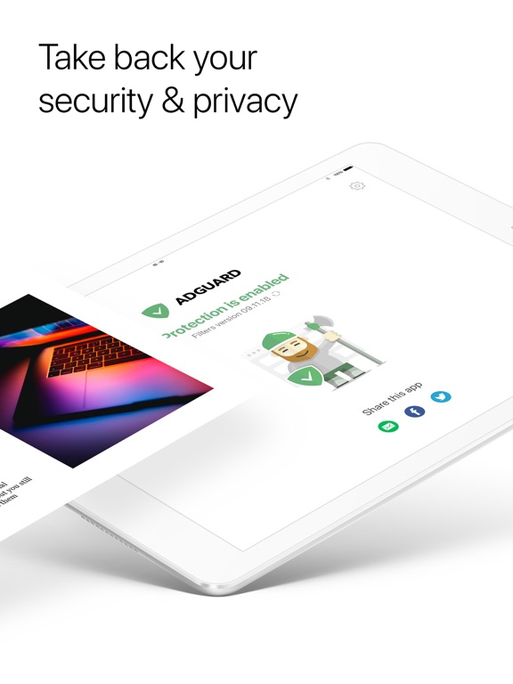 Adguard - Adblock and Privacy Protection for the Web screenshot