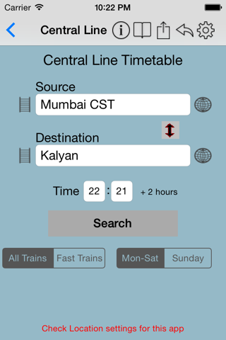 Mumbai Local Train Timetable - náhled