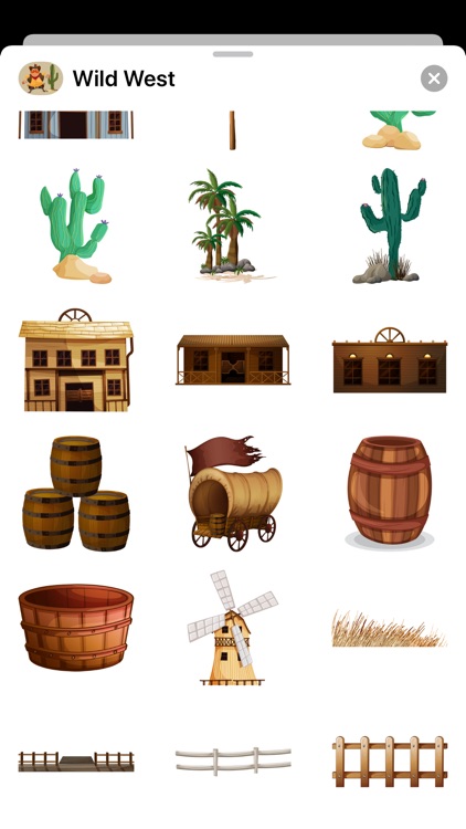 Wild West Stickers - Cowboys screenshot-3