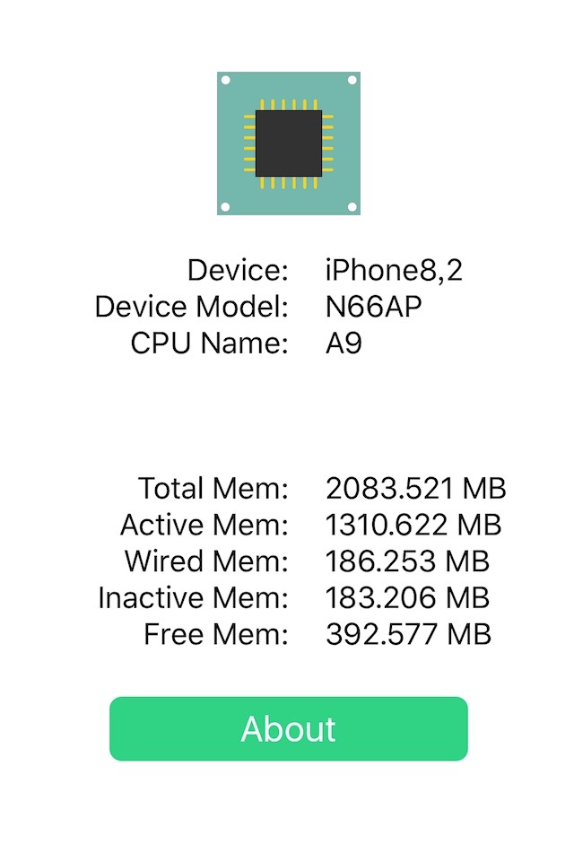 CPU Identifier screenshot 2