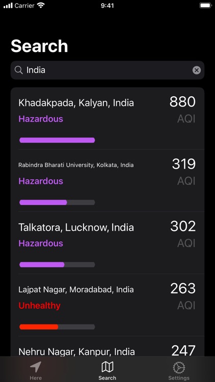 Inhale Air Quality Monitor screenshot-5