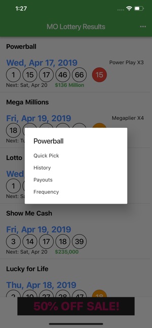 MO Lottery Results(圖2)-速報App