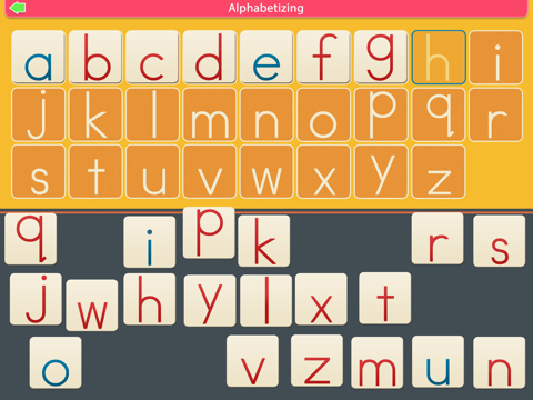 ABC Montessori Alphabetizing screenshot 3