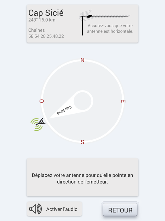 Chercheur d'antennes Chercheur d'antennes
