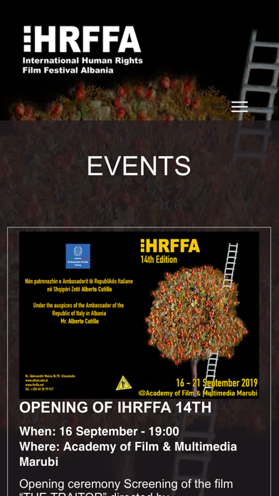 IHRFFA Albania screenshot 2