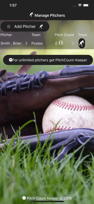 PitchCount-Keeper-Lite(圖2)-速報App