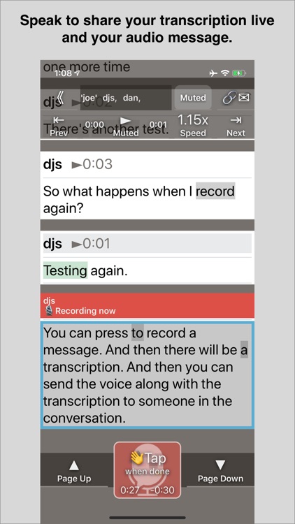 Würd Voice messaging