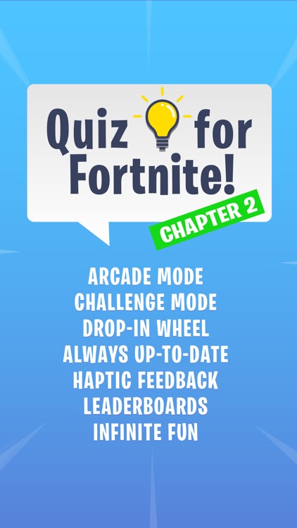 Quiz for Fortnite!
