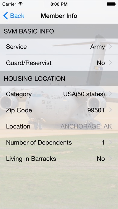 【图】Military Pay Calc(截图3)