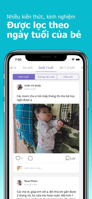 Bé Yêu - Ứng dụng làm cha mẹ(圖2)-速報App