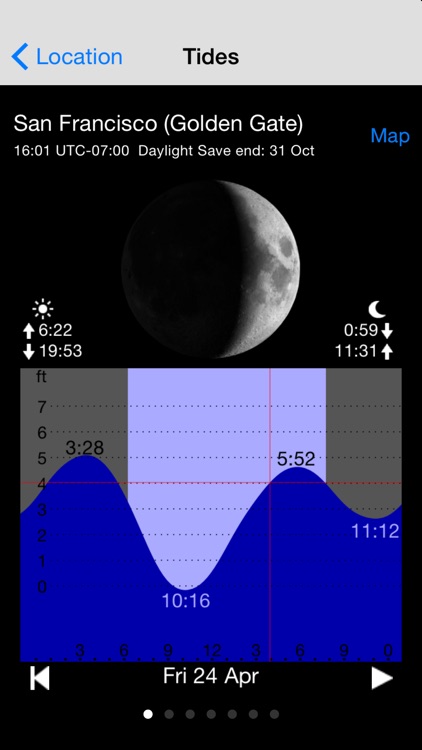 Tide Table Chart screenshot-3