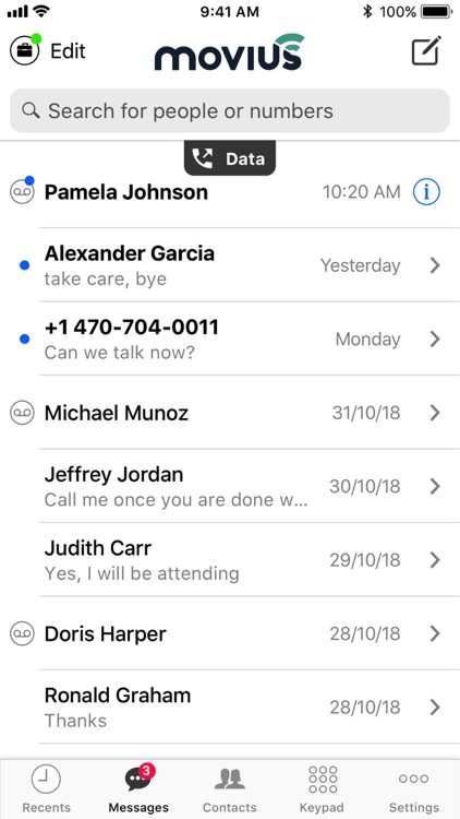 Movius MultiLine screenshot-3