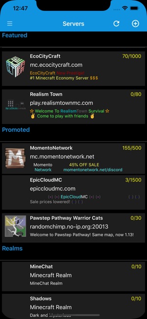 MineChat Mobile