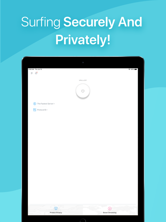 iPad Image of X-VPN Unlimited VPN Proxy