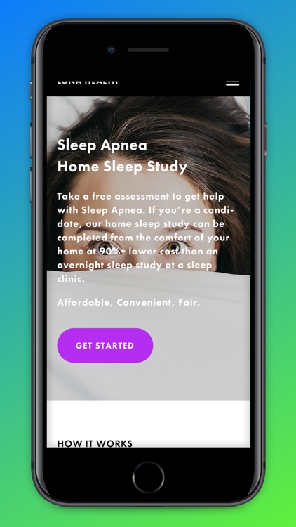 Luna - Sleep Apnea Sleep Study