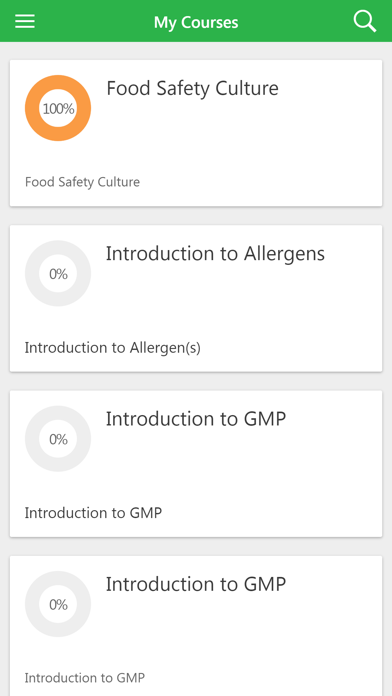 Food Safety LMS screenshot 2