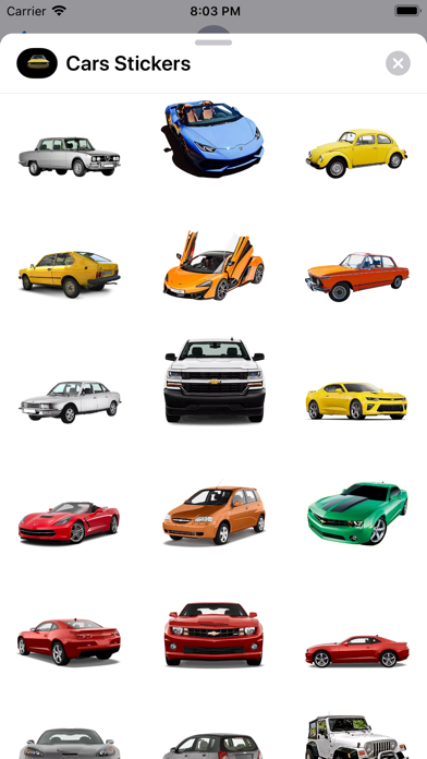 Cars Stickers New Pack screenshot 4
